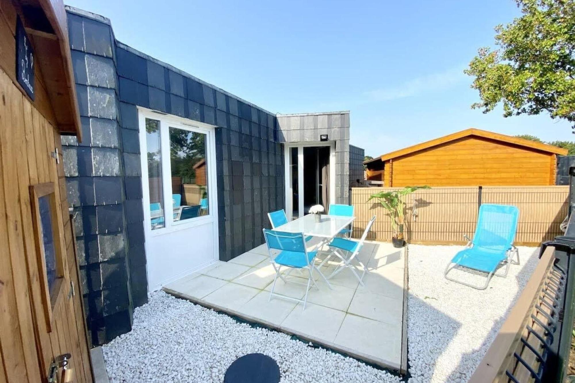 Maisonnette Ultra Cosy Bord De Mer Terrasse Guidel Eksteriør billede